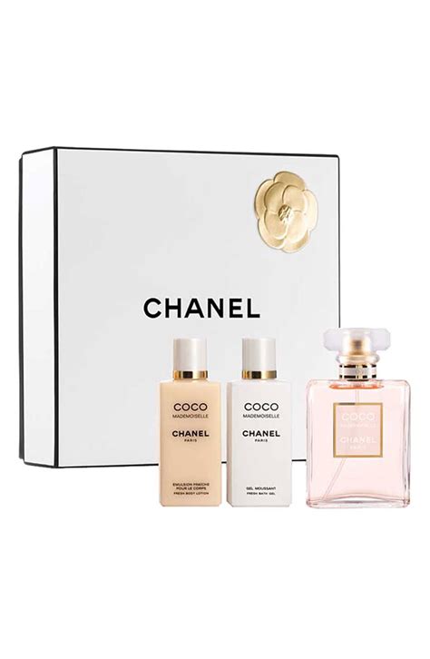 chanel mademoiselle perfume box set|chanel gift sets nordstrom.